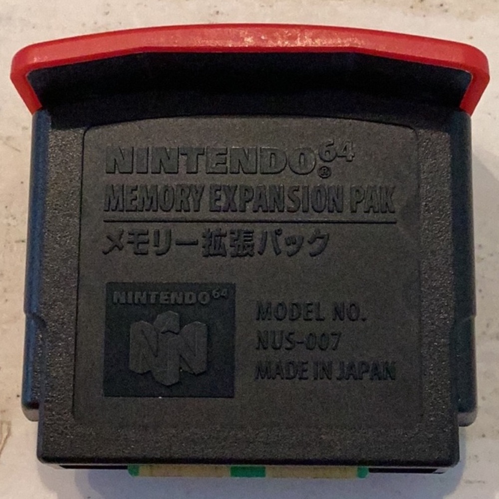 Nintendo 64 Expansion Pak OEM N64 Expansion Pack NUS-007 Official Donkey Kong - Picture 12 of 13